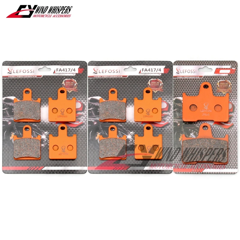 Front Rear Brake Pads For Kawasaki GTR 1400 GTR1400 ZG 1400 2008-2019 ZZR 1400 ZZR1400 ZX 1400 2006-2007 2008-2020