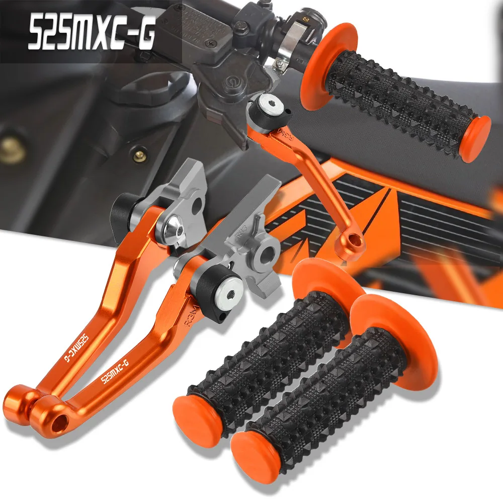 

Motocross Non-slip Hand Grips Handlebar and Dirt Bike Brake Clutch Levers FOR 525MXCG 525 MXCG 525MXC-G 2003 2004 2005