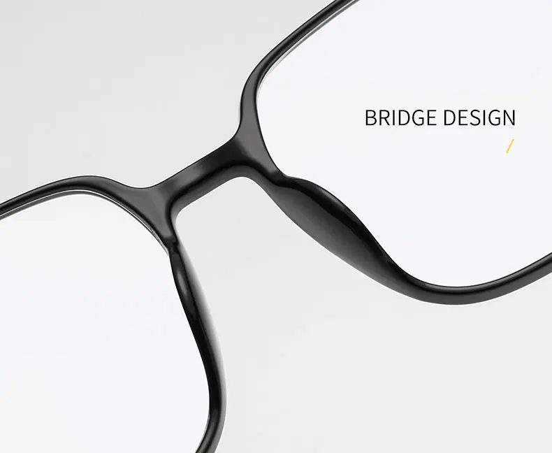 Retro Kunststoff Brillen Rahmen Unisex Vollrand Brillen Anti Blue Ray Myopie Gläser Neue Ankunft Heißer Verkauf Brille – Detail 6