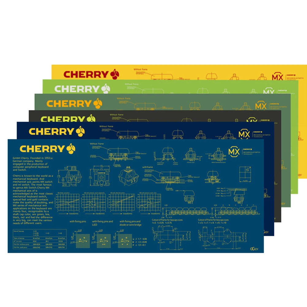 

DIY Cherry Switch Analysis Super Large Size Mouse Pad Gamer 900x400x4mm Rubber Table Mat For Gaming Anti-slip Mouse Mat