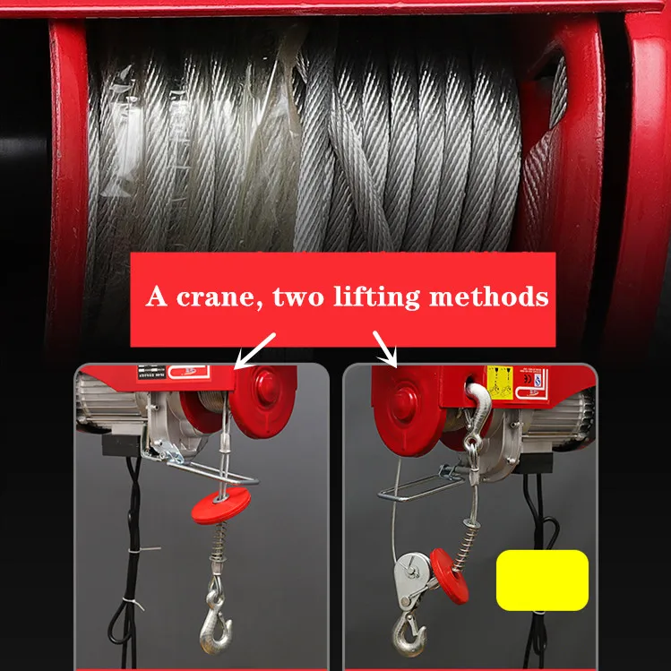 

500KG to 1000KG 20m Electric Hoist Winch Lifting Engine Crane