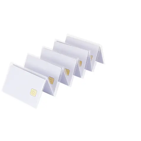 100PCS ISO7816 PVC Contact Smart IC card 24c64 Chip