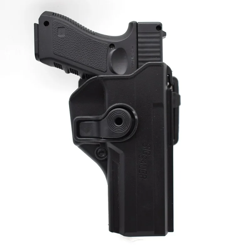 Tactical Gun Holster for P250 Belt Waist Pistol Case Drop Leg HolsterHunting Universal Holster Belt Clip Shim