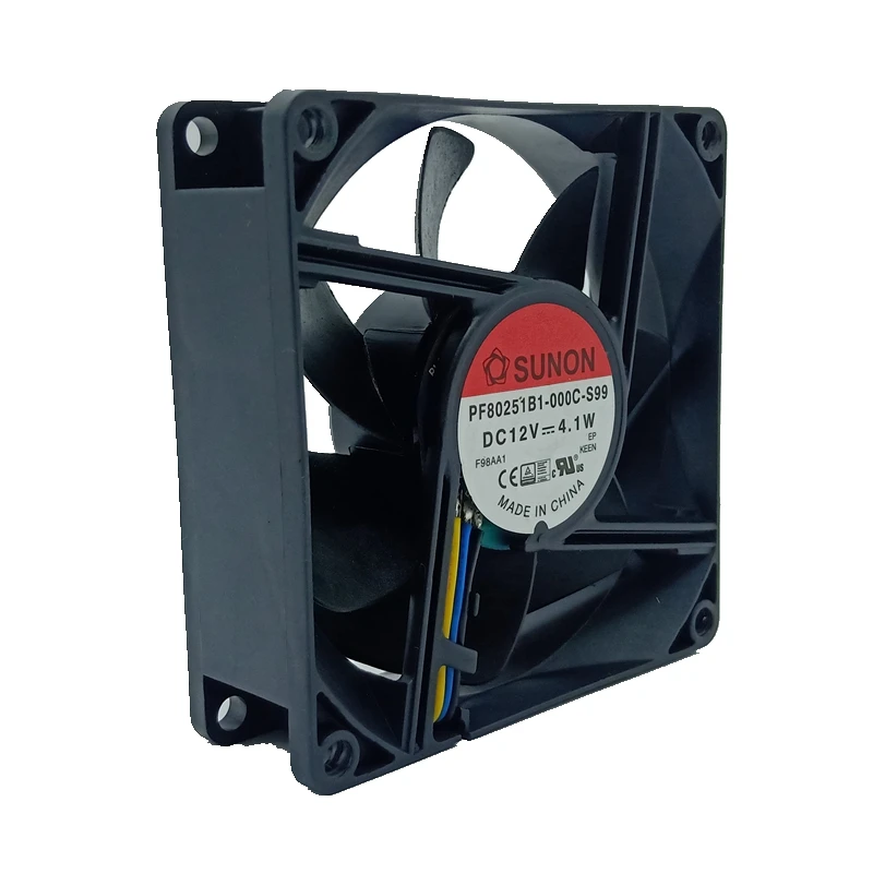 

PF80251B1-000C-S99 8025 12V 4pin 4wire pwm Server Cooling Fan 8cm 4.1W 4800RPM