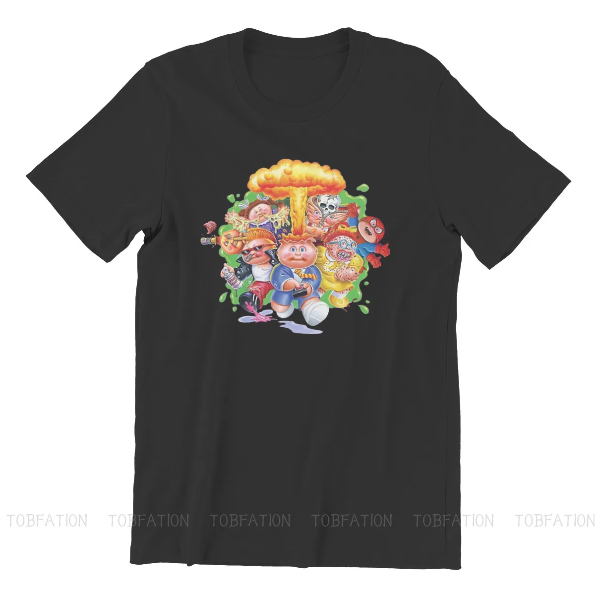 Kawaii Graphic TShirt Garbage Pail Kids Cartoon Film Printing Streetwear Casual T Shirt Male Short Sleeve Gift Clothes