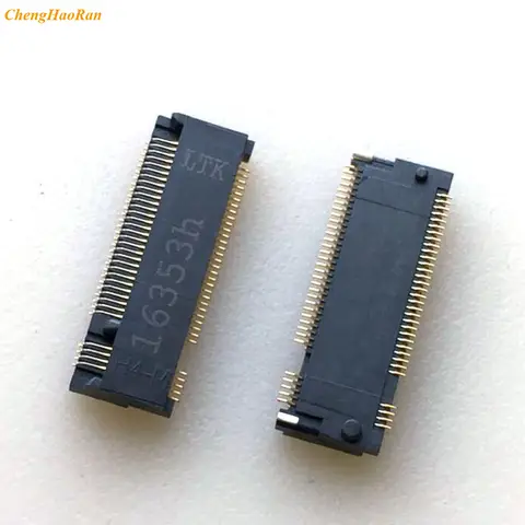 2pcs for Ngff m.2 socket outlet SSD interface 67P M-KEY H3.2 4+5 Solid state hard disk interface SSD FPC Connector 67Pin