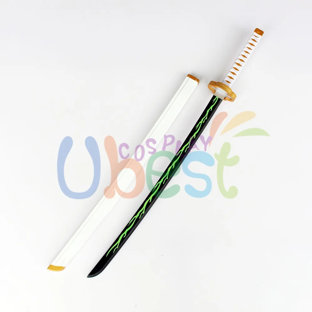 Agatsuma Zenitsu Prop Cosplay Replica Sword with Sheath Demon Slayer Kimetsu no Yaiba image 3