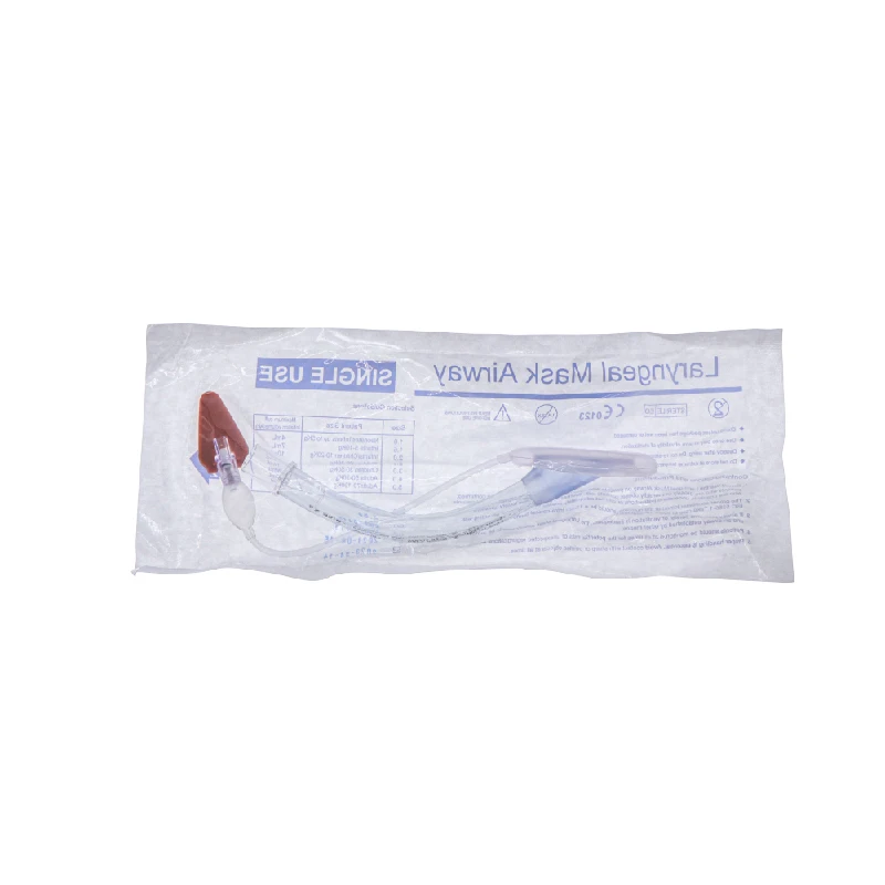 Canack 1pc/6pcs Disposable PVC Laryngeal Mask Airway Size 1.5 \\2.0 \\2.5 \\3.0 \\4.0 \\5.0 New