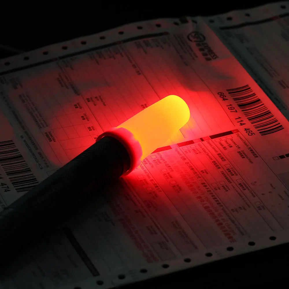 Convoy Red Diffuser for  S2 Plus S3 S6 S8 S15 Flashlight