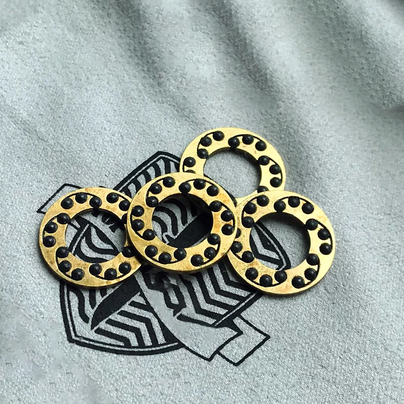 2 pezzi Marfione Custom Matrix-R coltello pieghevole ottone IKBS Flipper cuscinetto sfera in ceramica matrice aperta rapida R fai da te fare sostituzione