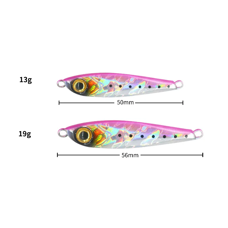 Super Long Cast Jigs Fishing Lure Slow Shaking Sinking Jigbait 13g 19g Japan Series Sea Catch Artificial Lures 1 Piece Sale