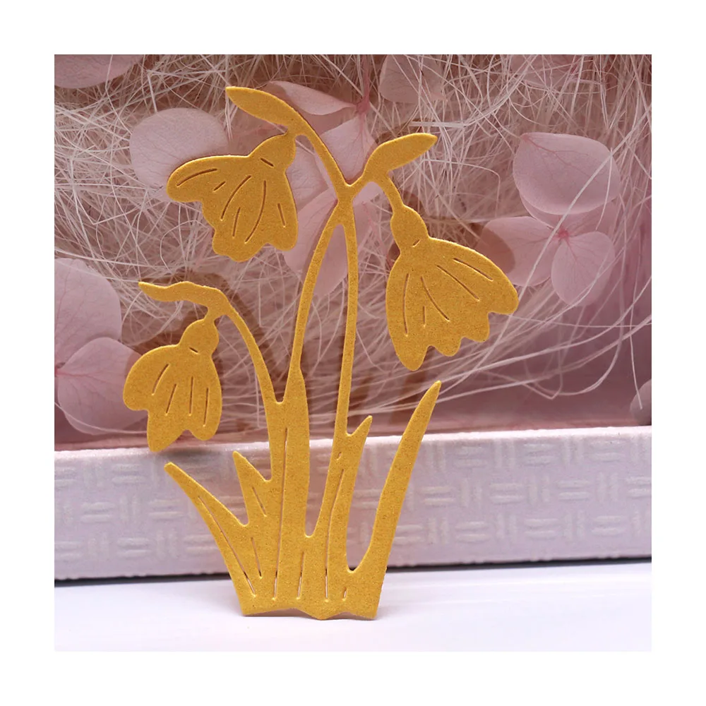 Daffodil Flower Dies Scrapbook Album Metal Molds and Punching Cutting dies Scrapbooking Paper Stencils for Decor Card Making