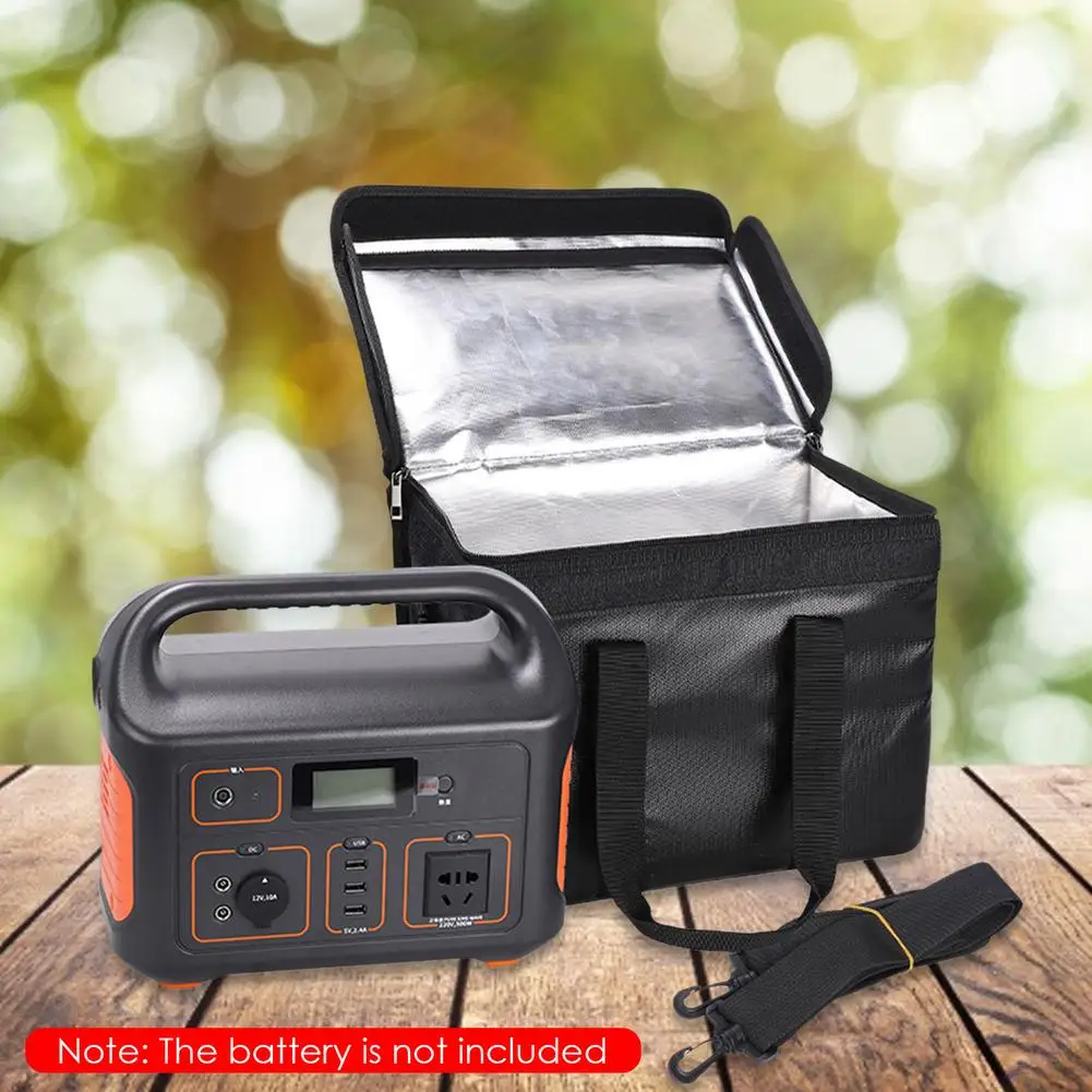 ทนไฟกระเป๋า Battery Safe กระเป๋าเก็บขนาดใหญ่ความจุแบตเตอรี่ Carry Tote เก็บกระเป๋าเก็บแบตเตอรี่มีค่าชุดกระเป๋าถือ