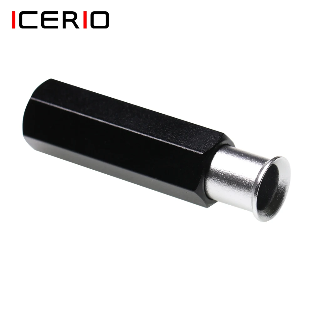 ICERIO Apilador de pelo hexagonal en aluminio negro para moscas - imagen 2