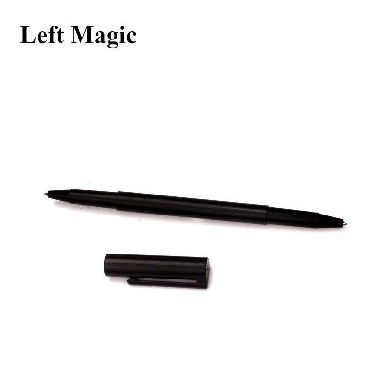 1Pcs ( Crude Pen ) Thru Bill Penetration Dollar Bill Pen Magic Trick Ball Pen Brand Black Magician Toy G8189