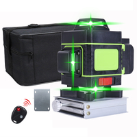 16/12 Lines 4D/3D Laser Level Level Self-Leveling 360 Horizontal And Vertical Cross Super Powerful Green Laser Level Beam Line