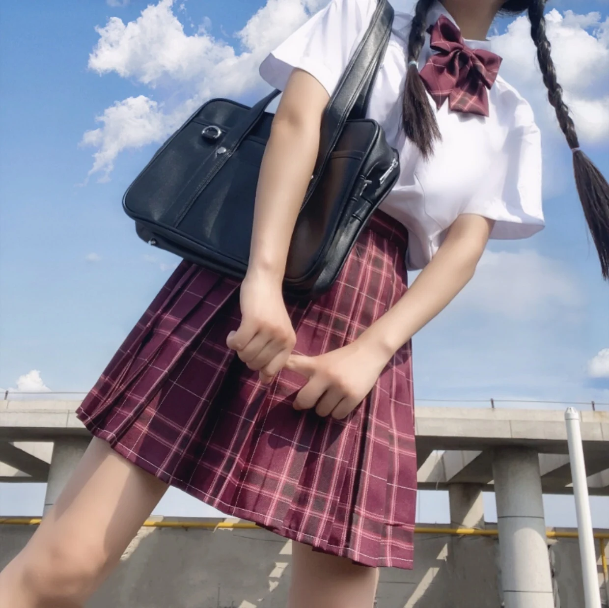 Plaid Summer Women Skirt 2021 High Waist Stitching Student Pleated Skirts Women Cute Sweet Girls Dance Mini Skirt