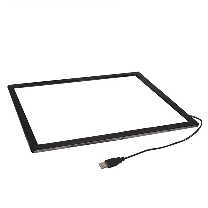 55 inch USB touch panel, infrared touch screen overlay, large 4 points IR touch panel