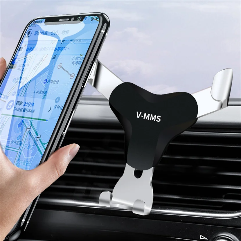 

Universal Gravity Car Phone Holder Air Vent Clip Mount No Magnetic Mobile Phone Cell Phone Stand Support for Jeep Grand for Benz