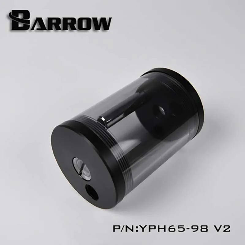 Barrow PC water cooling tank Reservoir(DIA: 65mm TL:98mm/135mm/220mm) OBS65-98 V2,OBS65-220,V2 OBS65-135 V2