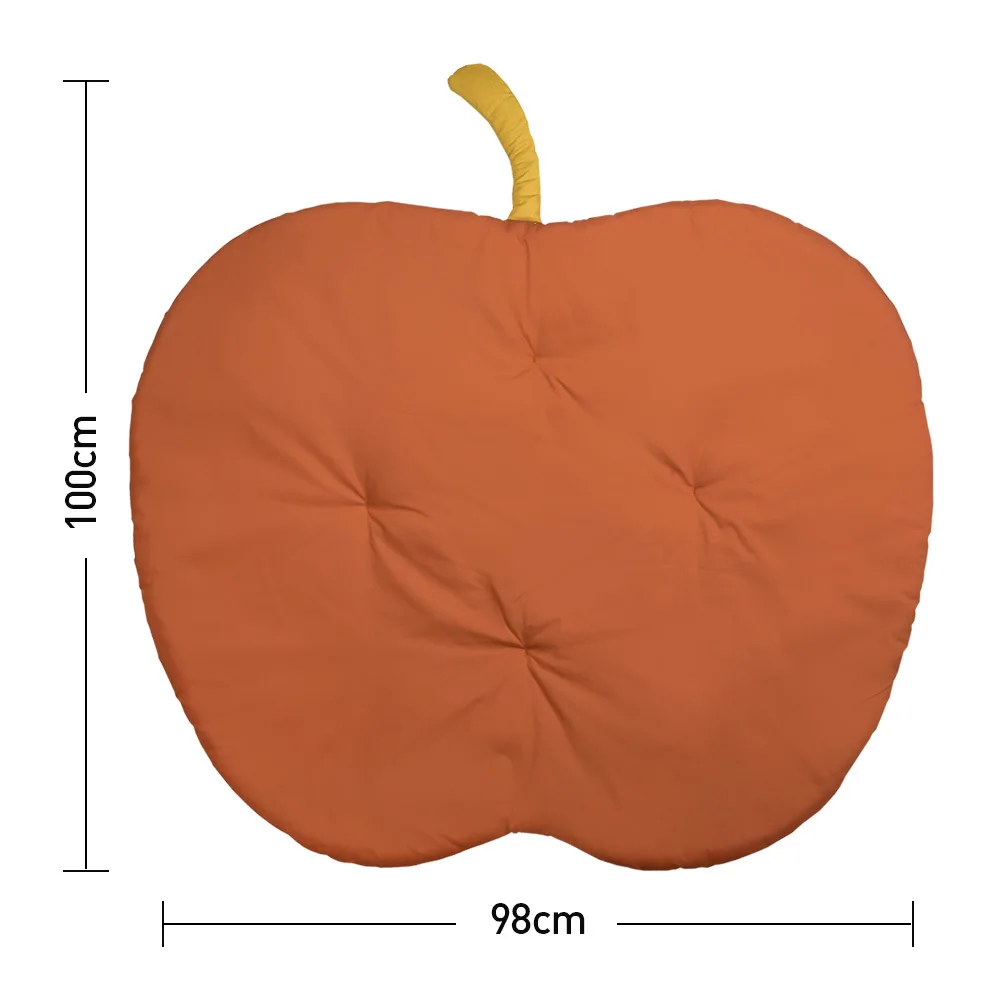 Ins Fashion Creative Apple Shape Baby Climbing Pad Kids Girl Room Decor Mat Children Crawling Mat Kids Play Carpet Photo Props