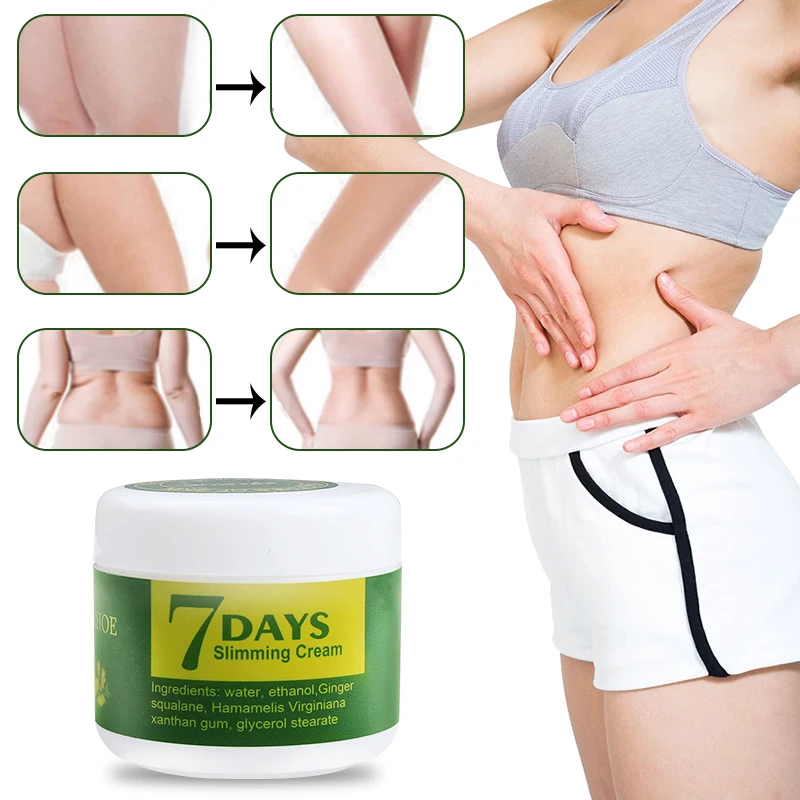 1Pcs 30g Ginger Slimming Cream Effective Weight Loss Burning Cellulite Reduce Arm Belly Thigh Fat Full Body Massaging Cream