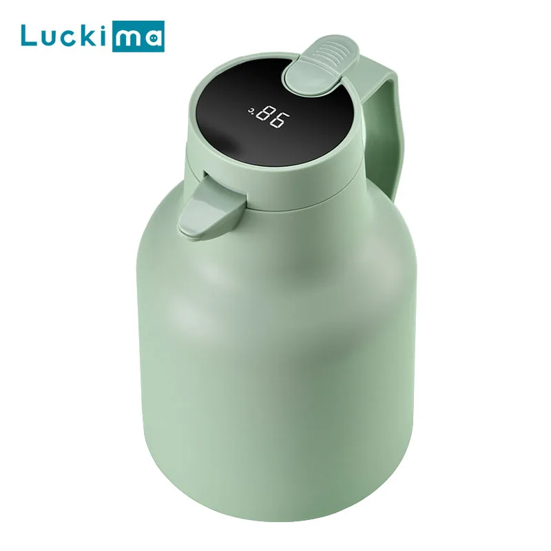 

1.5L Stainless Steel Insulated Water Bottle Thermal Tea Coffee Pot Temperature Digital Display Thermos Kettle Vacuum Flask Jug