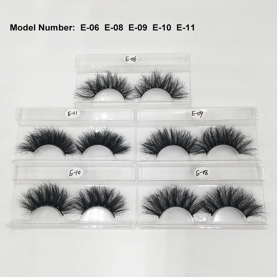 Mink Wimpers Groothandel 5/10/30 25Mm Wimpers Dramatische Pluizige Lange Wimpers In Bulk Make Lashes Mink 25Mm groothandel Mink Wimpers