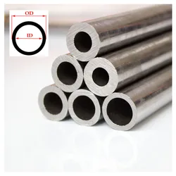 OD 25mm Hydraulic Alloy Precision Steel Tubes Seamless Steel Pipe OD25mm Explosion-proof Pipe 1020