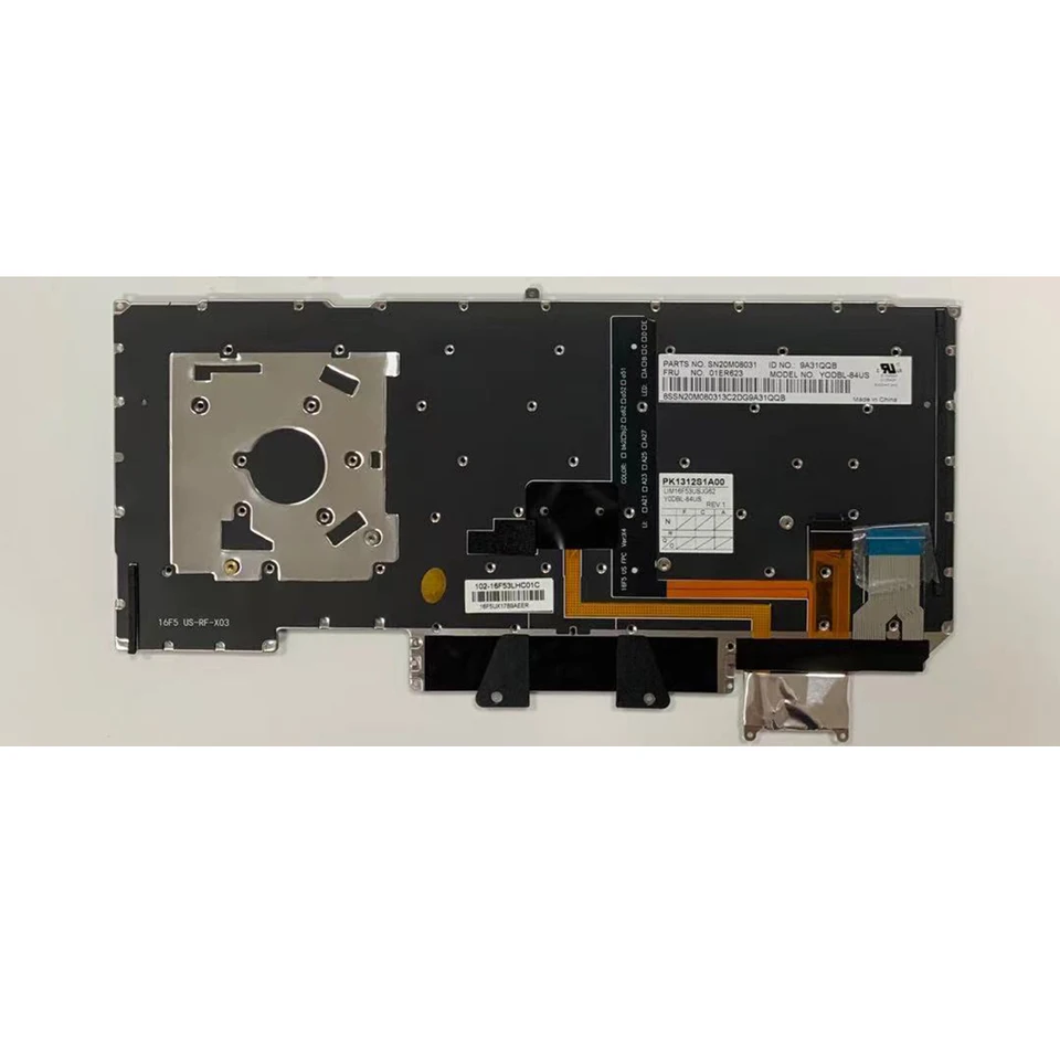 US Layout Keyboard for LENOVO IBM ThinkPad X1 5th 6th Carbon Gen 5