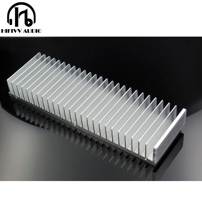 

DIY Aluminum Radiator Heatsink Extruded heat sink for Audio Amplifiers Electronic heat dissipation cooling cooler 263x80x40mm