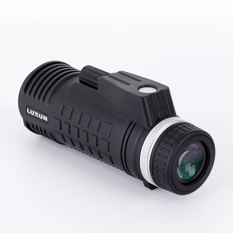 LUXUN 8x42 Monocular Telescope Built-in Compass Rangefinder BAK4 Prism Powerful Telescope Waterproof Hunting Monoculars image 5