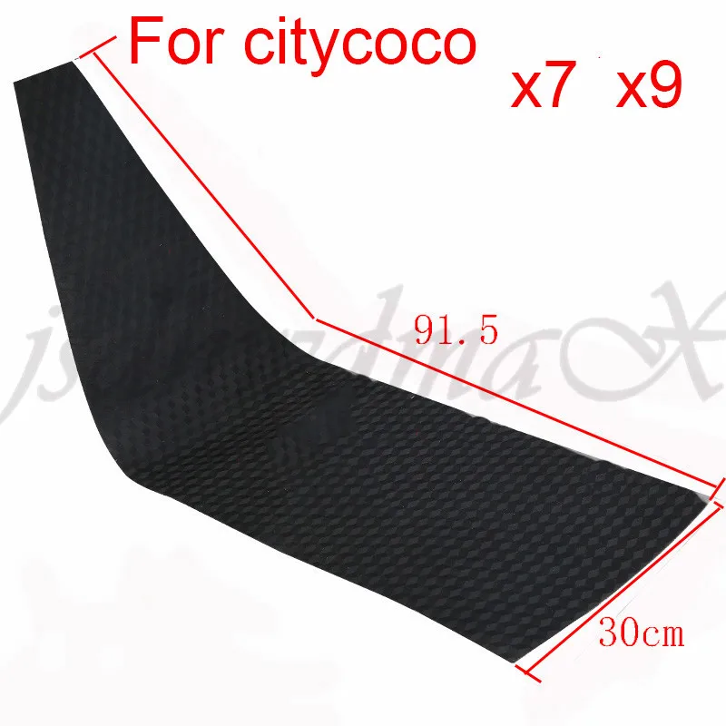 Citycoco Pedal Leather Non-slip Rubber  Anti-skid Practical Foot Pad for CitycocoX7 X9Electric Scooters  Accessories