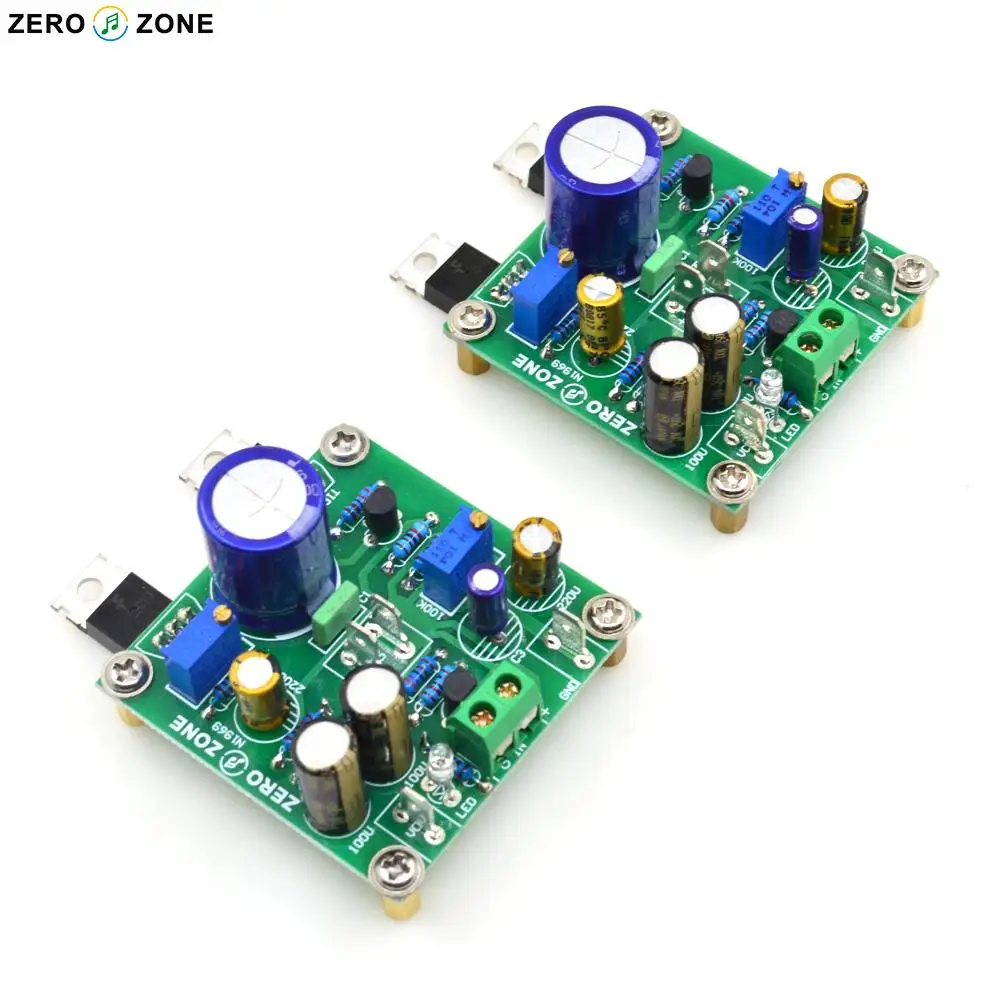 HIFI Mini Amplifier board TIP41C-JLH1969 Single-ended Class A  Power Amp Board / Kit / Pcb ( 2 Channel)