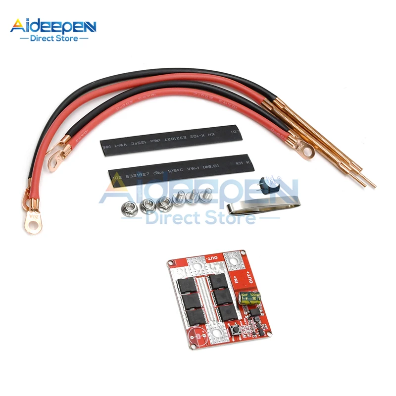 DIYแบบพกพาDC 6-18V Lithium Battery Spot Weldingเครื่องPCBเชื่อม6MOSเมนบอร์ดDiyอุปกรณ์เสริม (90-200A)