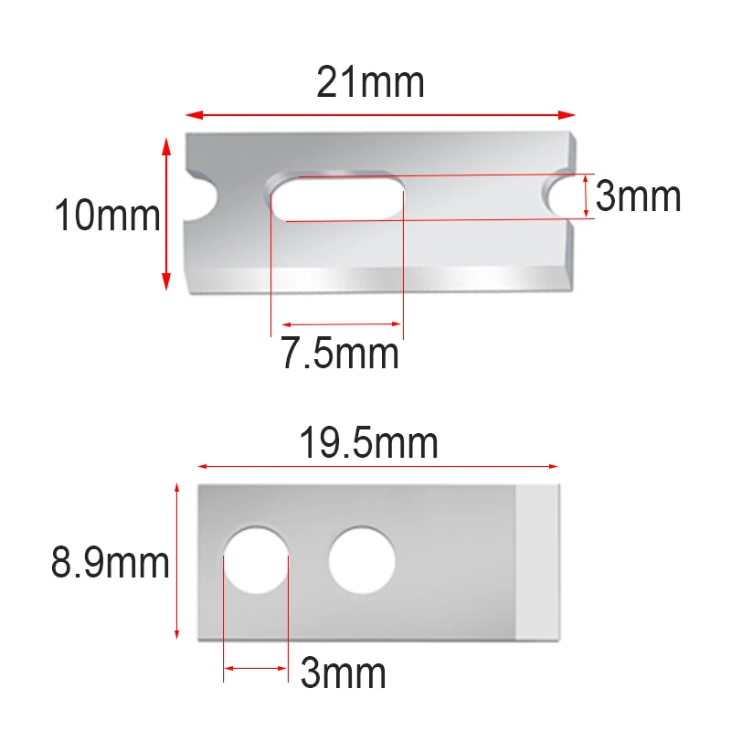 Cuchilla repuesto pelacables RJ45 – Acero alta velocidad - imagen 3