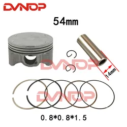 54mm Motorcycle LC135 Y15ZR Motorcycle Espada Piston and Ring Assembly For Yamaha piston Set Of Engine