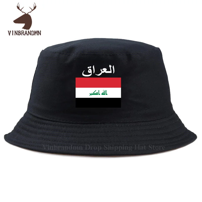 Characteristic Iraq Flag Fishing Fisherman hat Newest Fashion Baseball cap Outdoor visor unisex Bucket hat cool hip hop hat