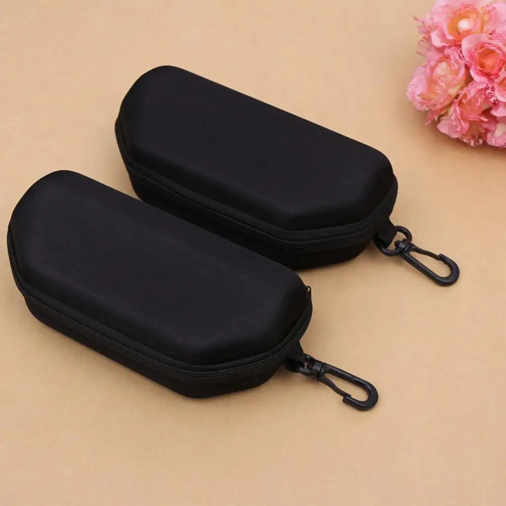 New portable anti-fall compression sunglasses myopia glasses glasses case wholesale zipper bag sunglasses case storage box rack