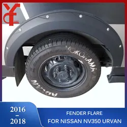 ABS Fender Flares For Nissan NV350 Urvan Caravan E26 2016 2017 2018 Accessories Wheel Arch Mudguards Exterior Parts
