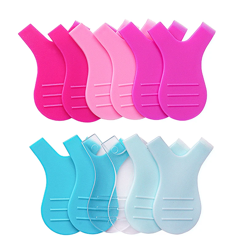 10 szt. Podkładek silikonowych do kręcenia rzęs, zestaw pędzli do rzęs w kształcie litery Y, zestaw do liftingu rzęs, akcesoria, grzebień do czyszczenia, narzędzia do trwałej na rzęsach.