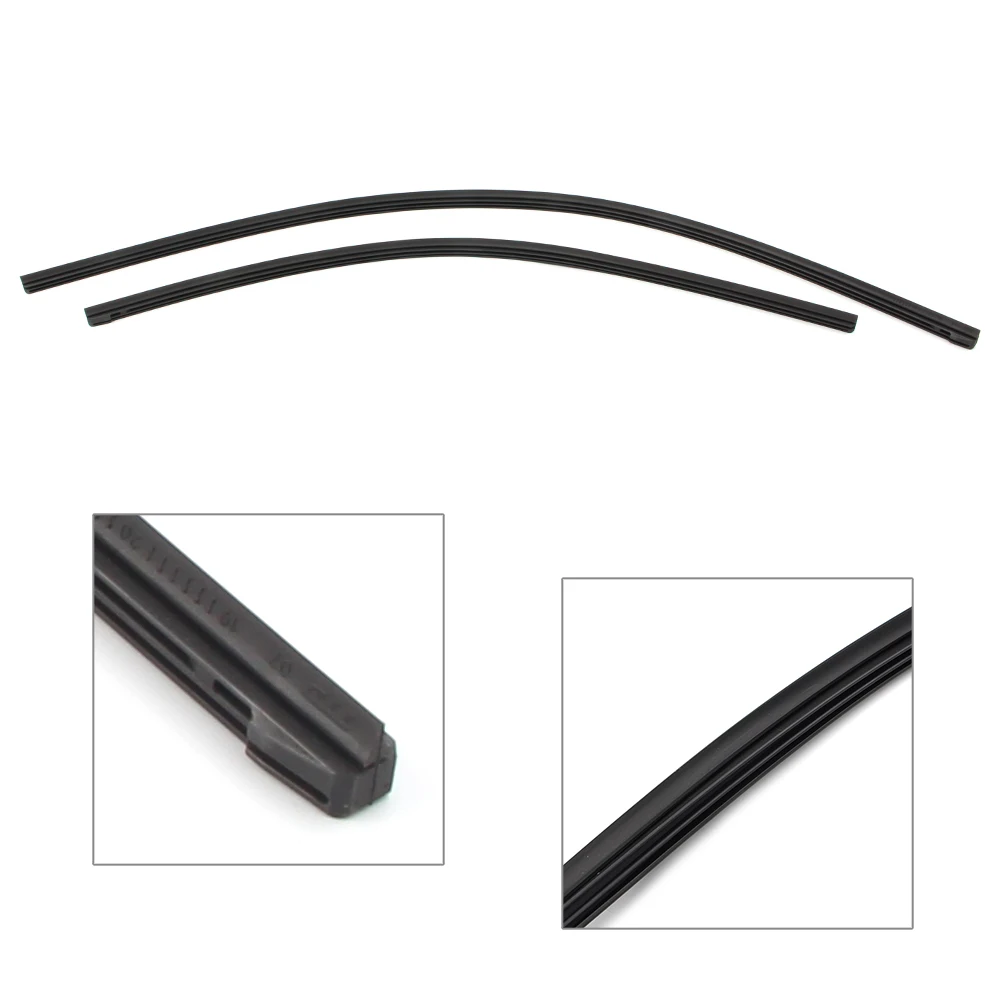 2Pcs Car Wiper Blade Inserts Set Rubble For LEXUS IS-Series 2014-2021 IS350 IS250 IS200T IS300 IS350 IS250 IS200T IS300