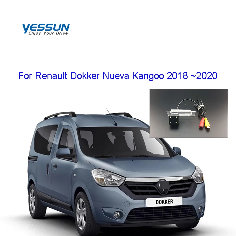 Yessun car rear camera For Renault Dokker Nueva Kangoo 2018 ~2020 Night Vision/ License Plate Camera/Reverse Camera