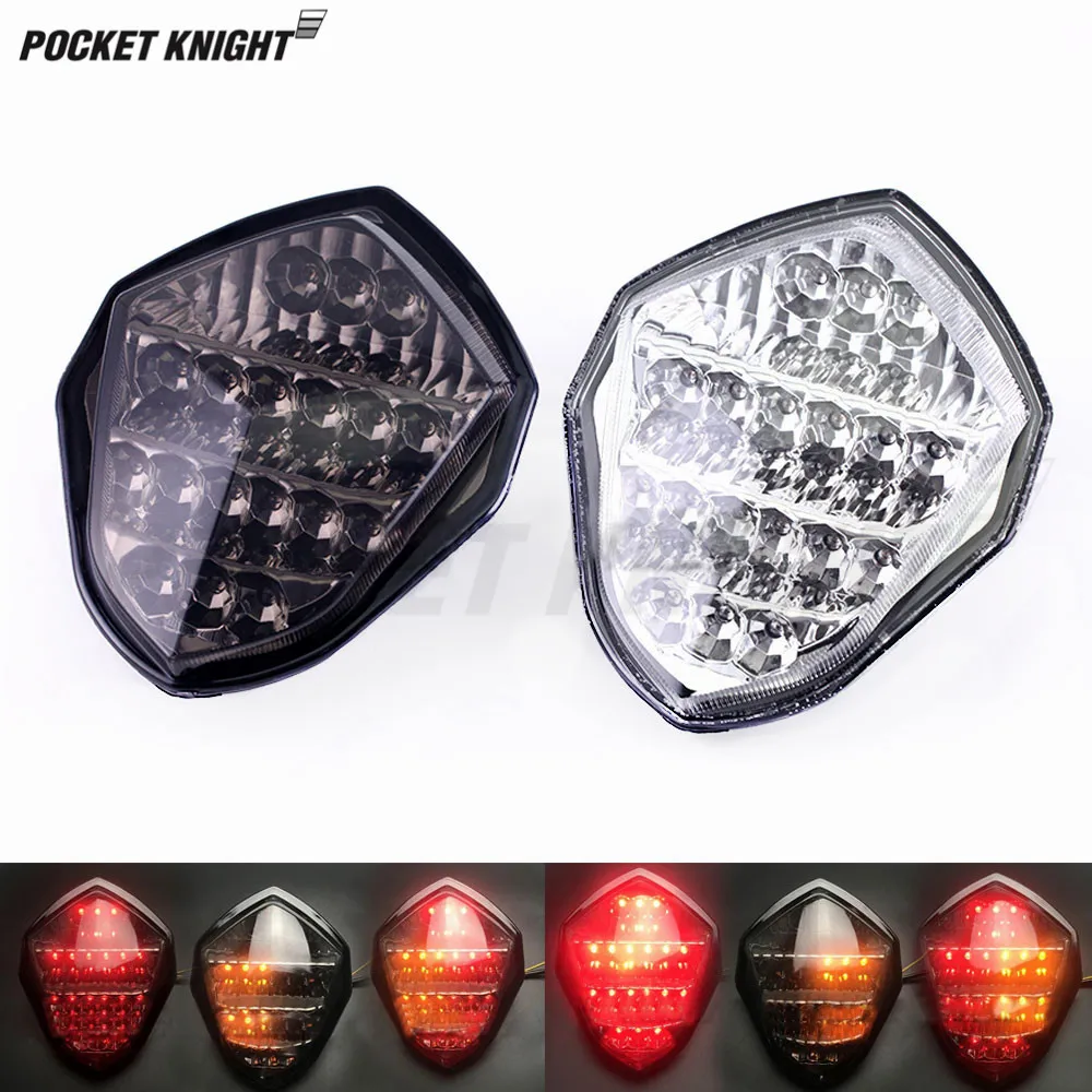 For Suzuki GSXR1000 2003-2004 GSXR 1000 K3 LED Tail Light Brake Lamp Turn Signals Rear Indicator Integrated Warning Stop Lamps