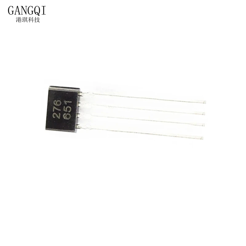 20pcs/lot AH276 TO-92 YS276 EG276 ATS276 AH276 276 EG276 ATS276 Hall sensor Hall Effect Sensor SIP-4In Stock