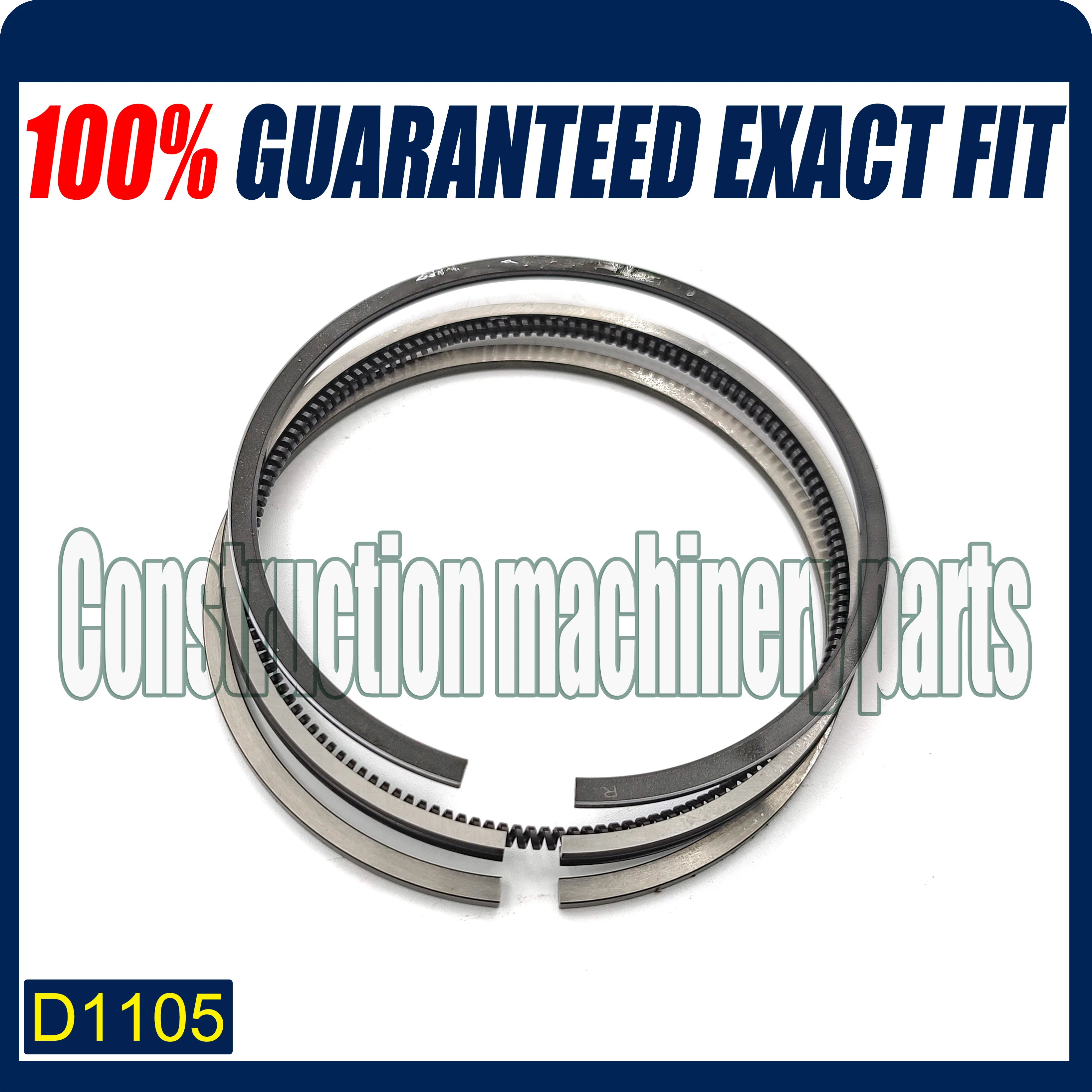 For Kubota Tractor Excavator Mowers Engine Repair Parts Kit D1105 Piston Ring