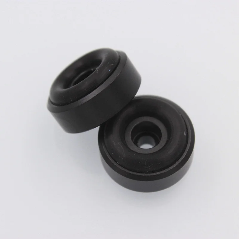 1/4/8PCS Aluminum Speaker Spikes Stand Feet Pad Rubber Buffer Floor Foot Nail for DAC Audio Sound Computer Case Repair Parts