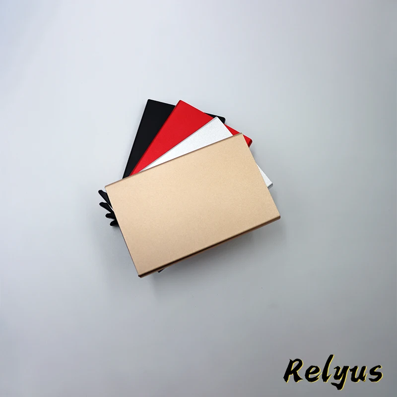 Anti-theft ID Credit Card Holder Men Women Porte Carte Thin Aluminium Wallets For Mitsubishi Pajero V97 V90 V80 1 2 3 4 5