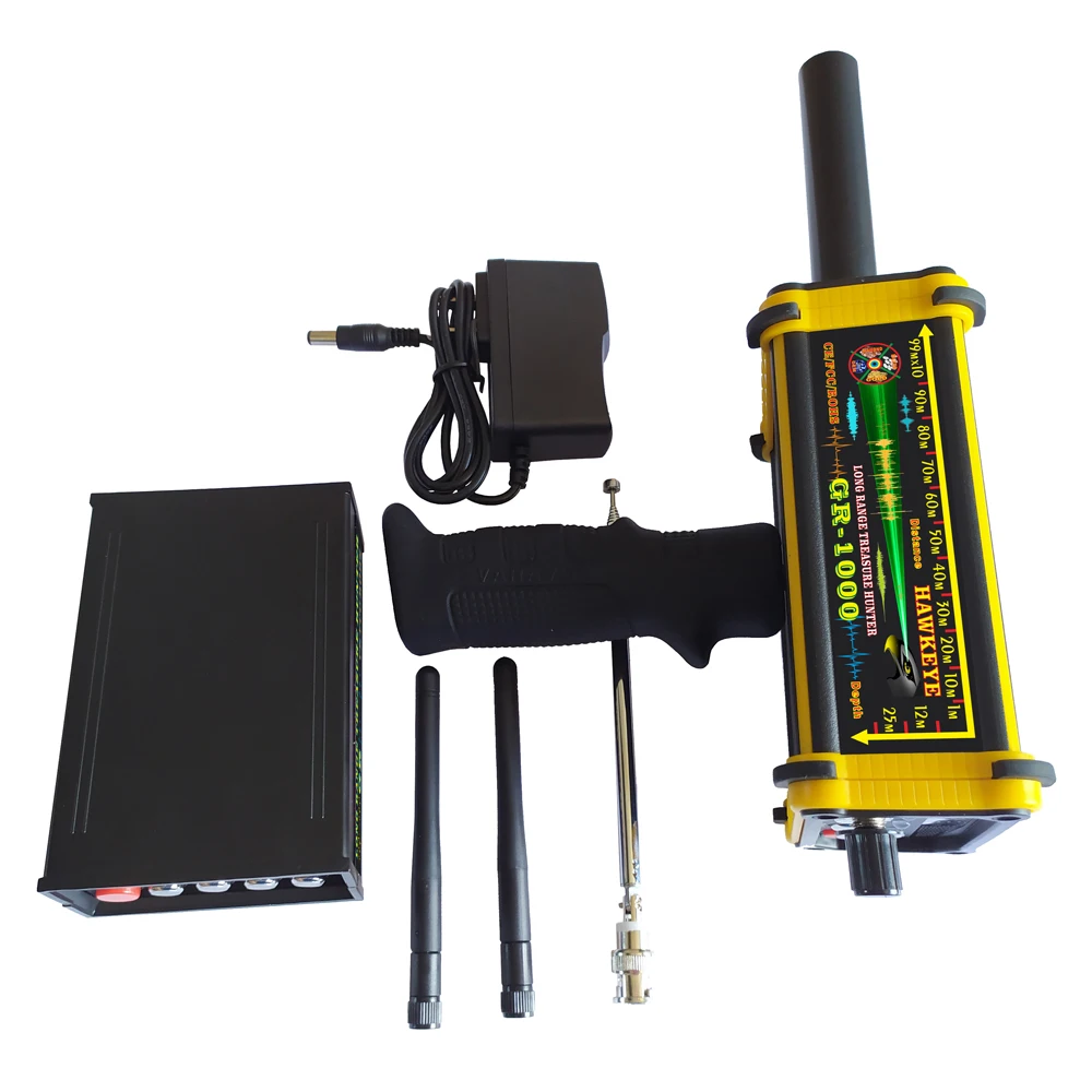 Factory supply GR1000 Radar scanning high range of deep soil metal detector gold, long range detector de metales GR-1000