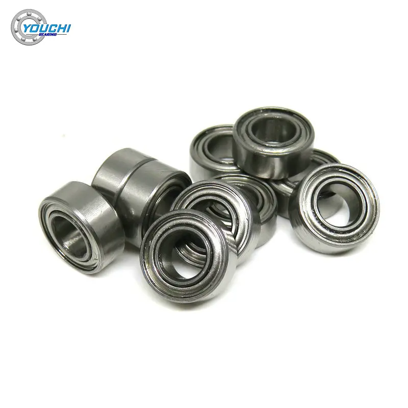 

10pcs SMR105ZZ 5x10x4 Bearing MR105 SMR105 ZZ Stainless Steel Bearing L1050ZZ 5*10*4 Miniature Ball Bearing